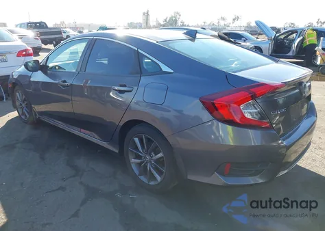 2020 Honda Civic Ex z USA, uszkodzony, nr VIN 19XFC1F35LE205687